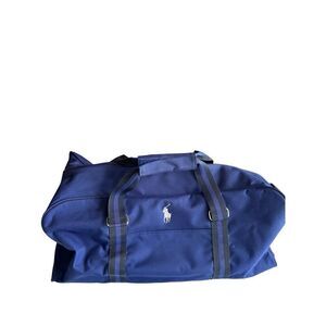 R.L. Ralph Lauren Polo Big Pony duffle bag blue 22x9x10"